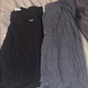 Vs Pink and Forever 21 leggings